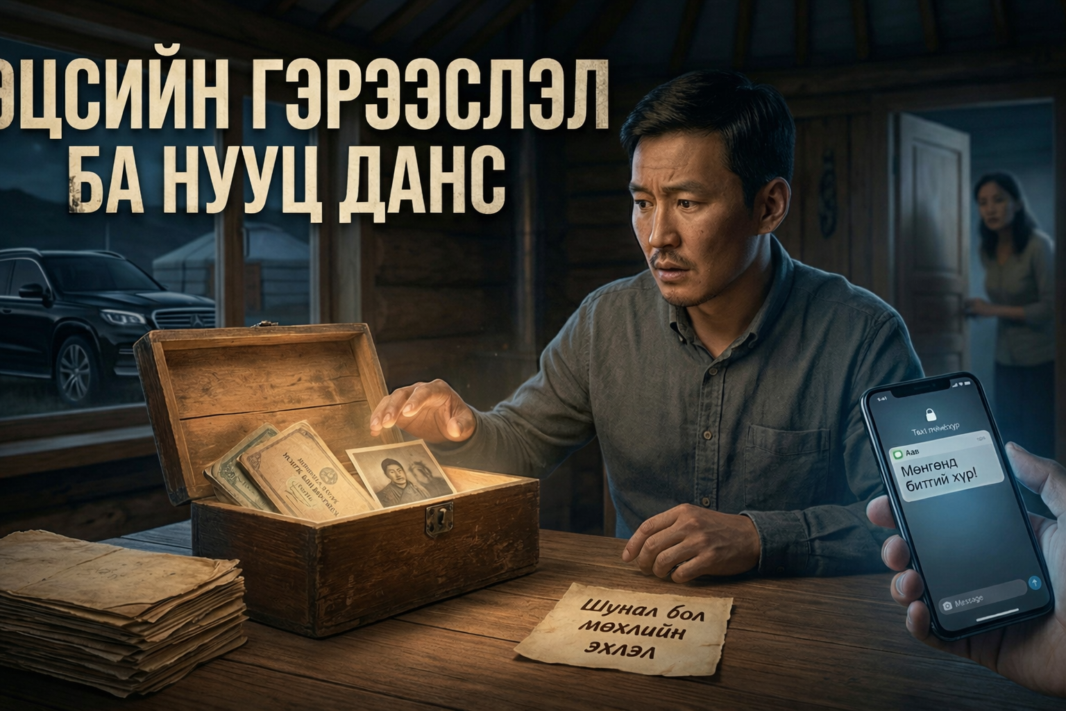 Аавынхаа гэрээслэлийг биелүүлсэн биш...
